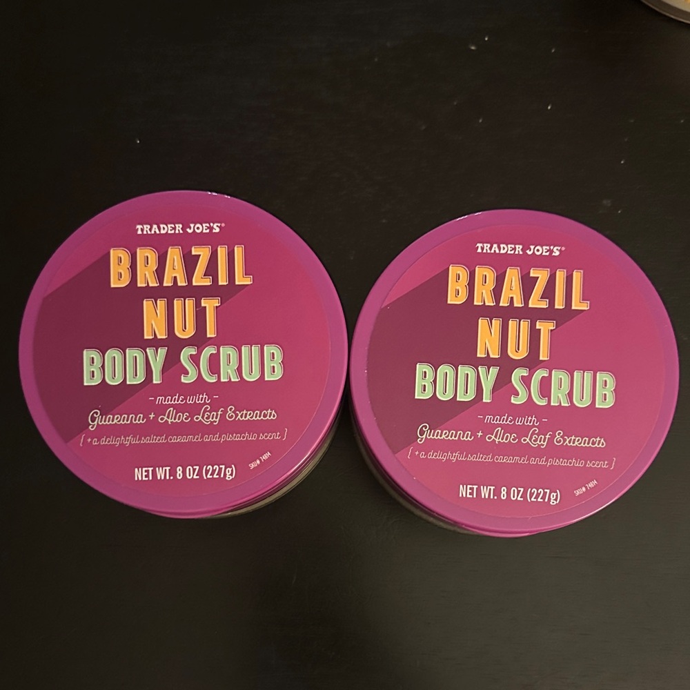 2 Trader Joe’s Brazil Nut Body Scrub